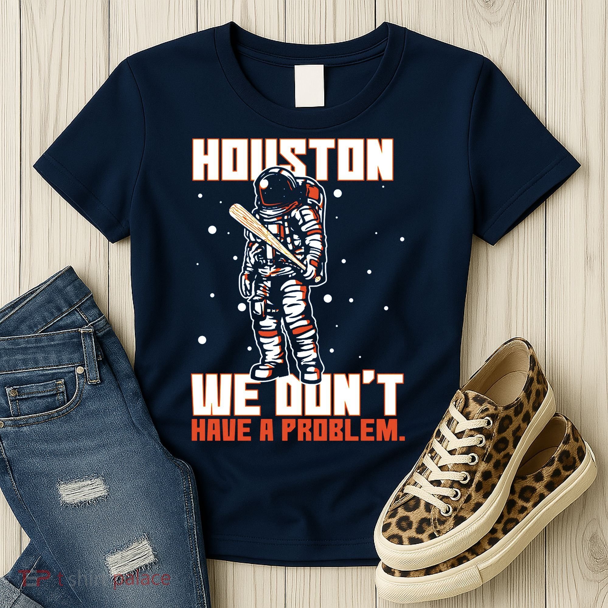 Houston We Don't Have A Problem Astronaut Women's T-Shirt