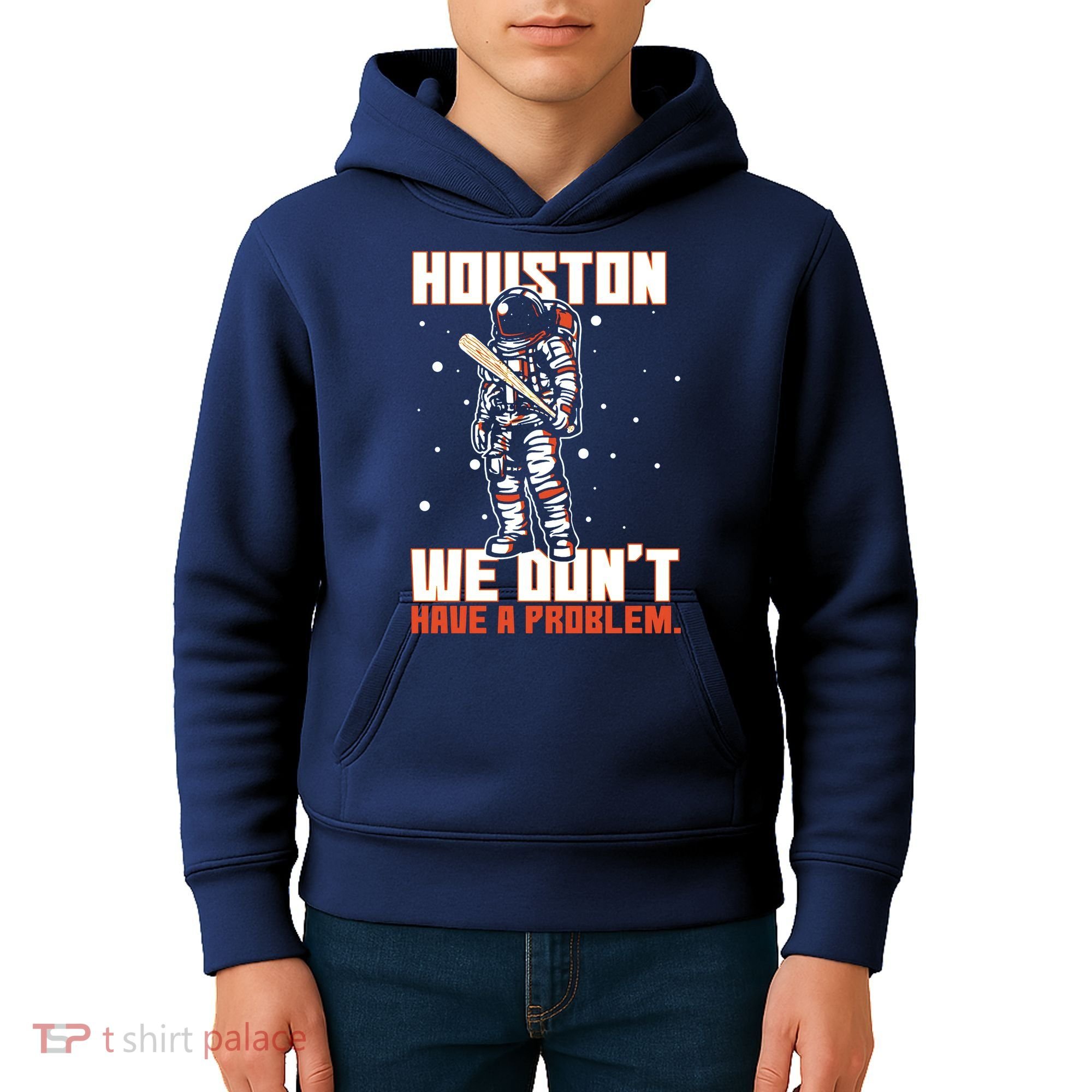 Houston We Don't Have A Problem Astronaut Kids Hoodie