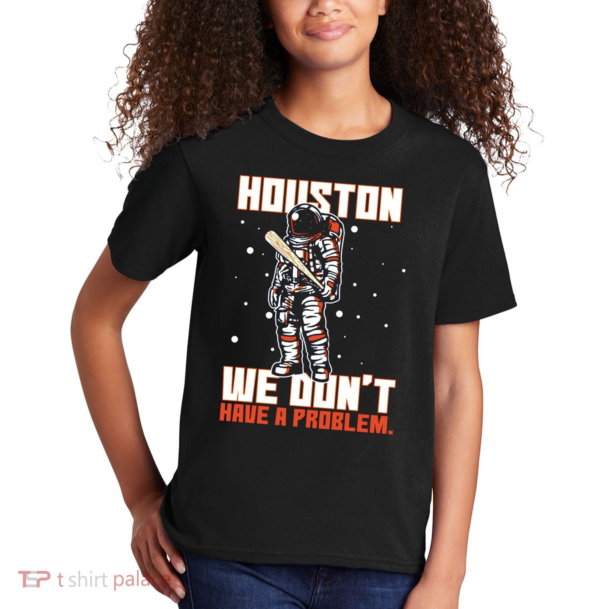 Houston We Don't Have A Problem Astronaut Kids T-Shirt