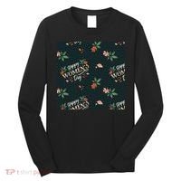 Happy Women's Day Floral Cute Gift Long Sleeve Shirt thumb 0