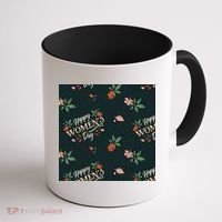 Happy Women's Day Floral Cute Gift Coffee Mug thumb 1