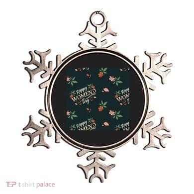 Happy Women's Day Floral Cute Gift Ornament