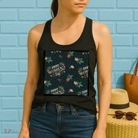 Happy Women's Day Floral Cute Gift Women's Tank Top thumb 2