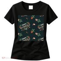 Happy Women's Day Floral Cute Gift Women's T-Shirt thumb 0
