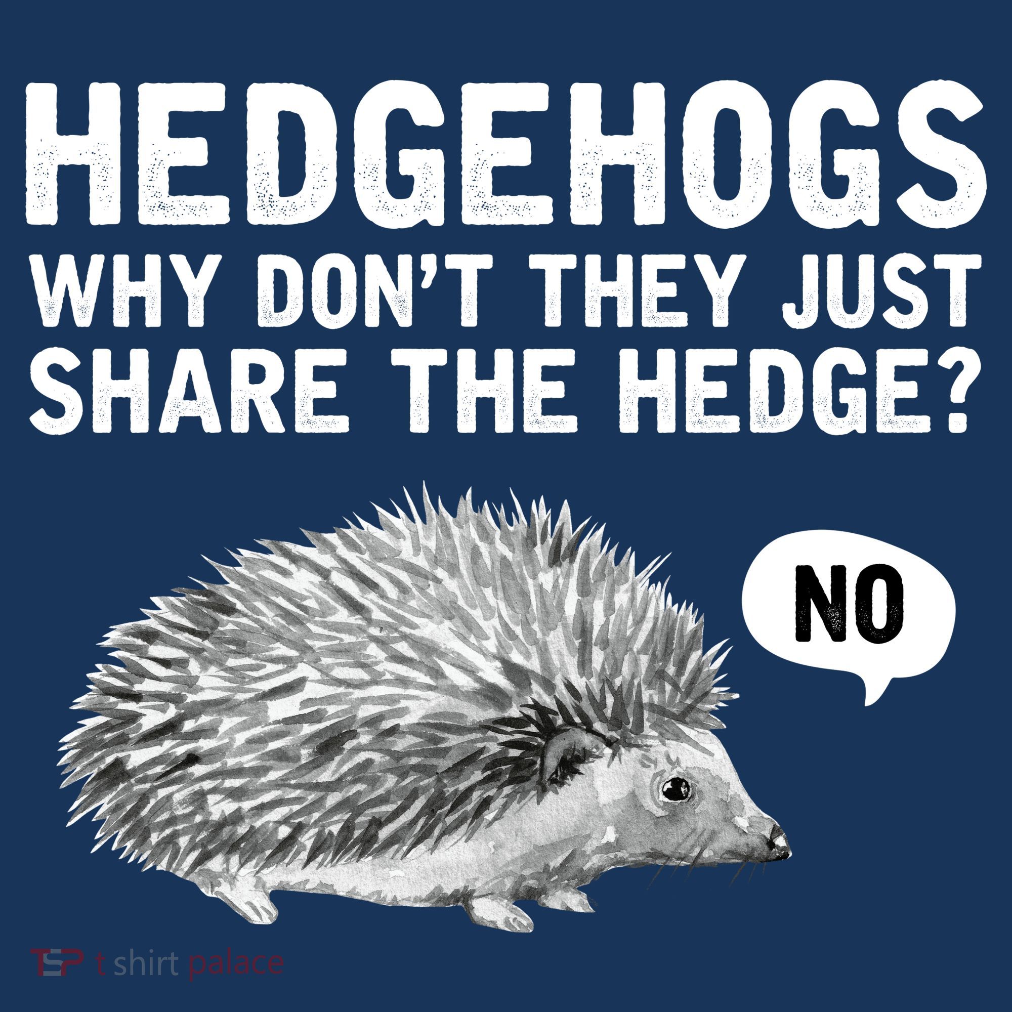 Hedgehogs Why Don't They Just Share The Hedge Funny Visor