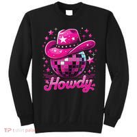 Howdy Western Disco Bachelorette Party Rodeo Cowgirl Sweatshirt thumb 0