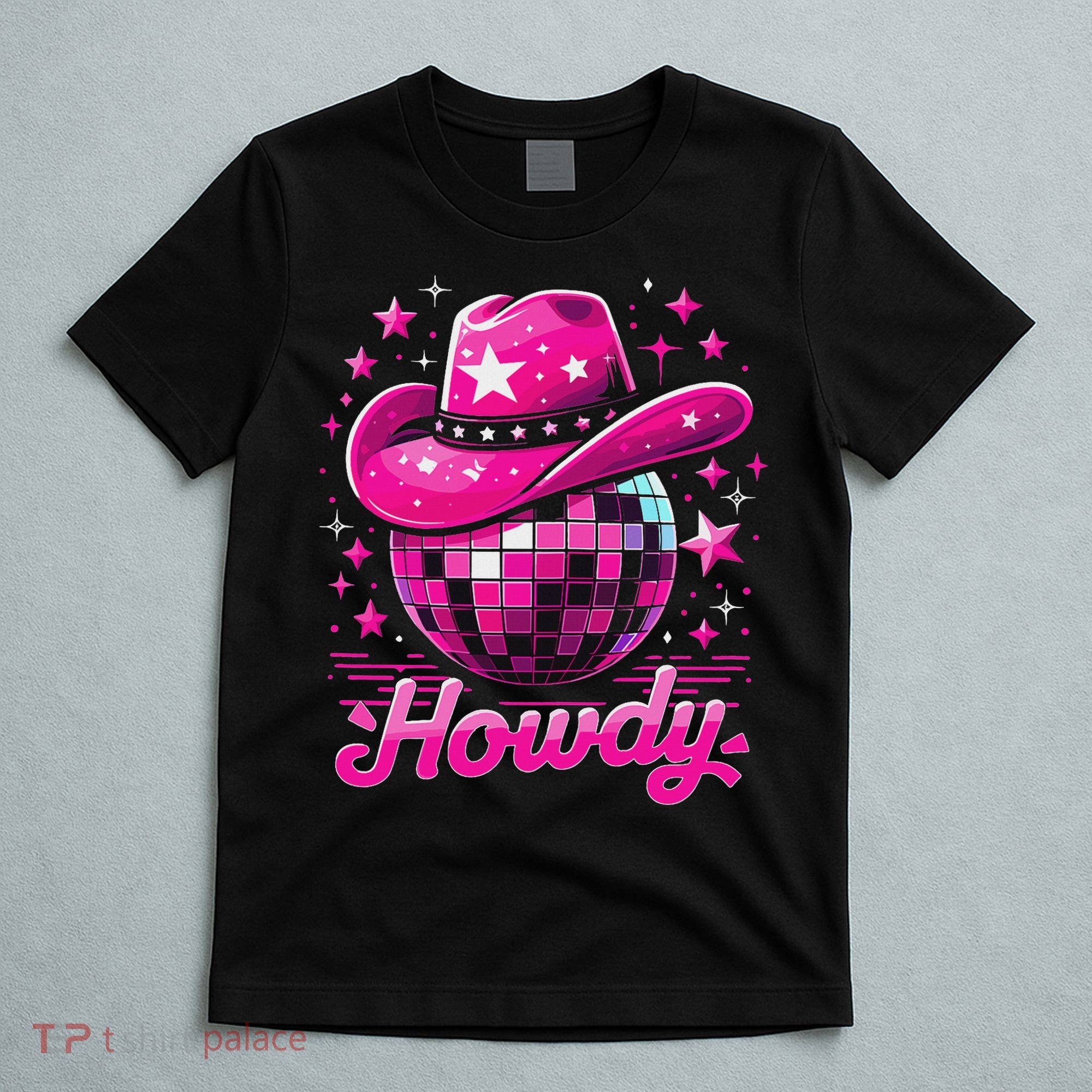 Howdy Western Disco Bachelorette Party Rodeo Cowgirl T-Shirt