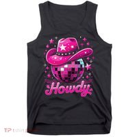 Howdy Western Disco Bachelorette Party Rodeo Cowgirl Tank Top thumb 0