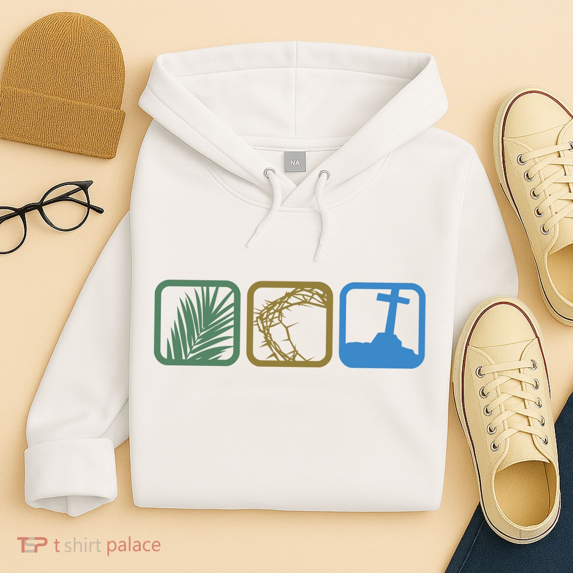 Holy Week Easter Jesus Hoodie
