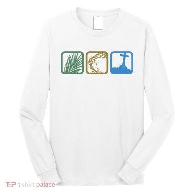 Holy Week Easter Jesus Long Sleeve Shirt