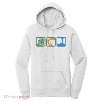 Holy Week Easter Jesus Women's Hoodie