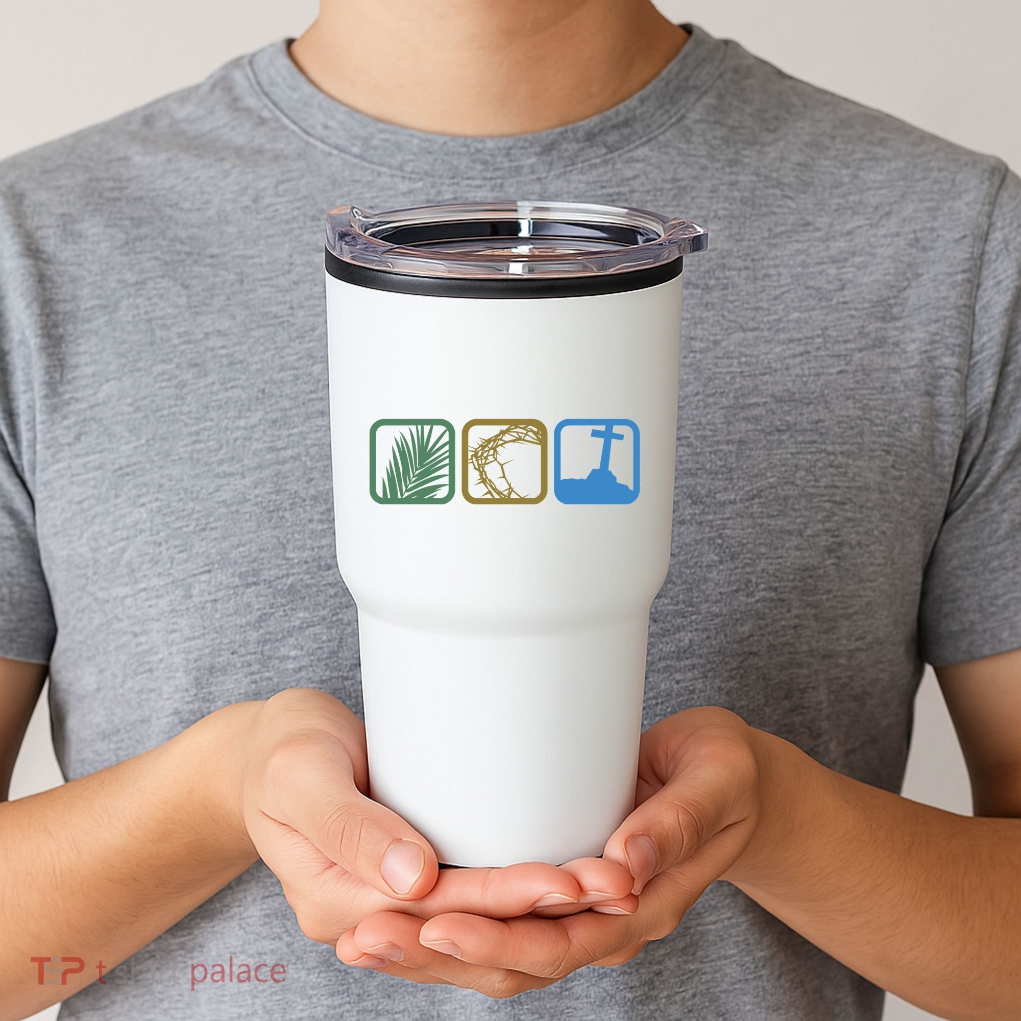 Holy Week Easter Jesus Tumbler