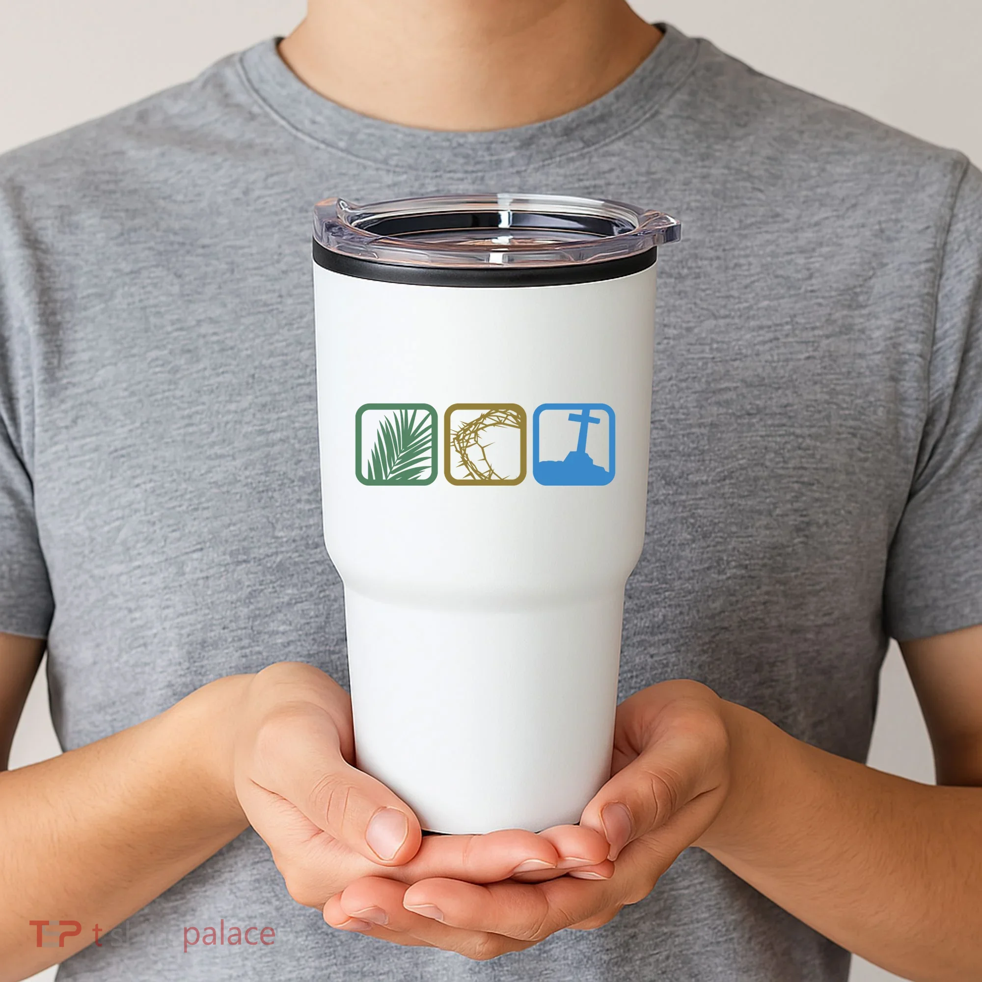 Holy Week Easter Jesus Tumbler