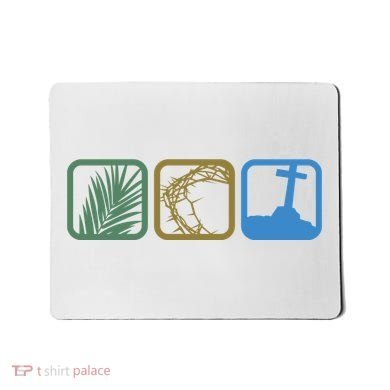 Holy Week Easter Jesus Mousepad