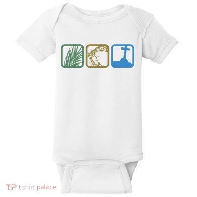 Holy Week Easter Jesus Baby Bodysuit