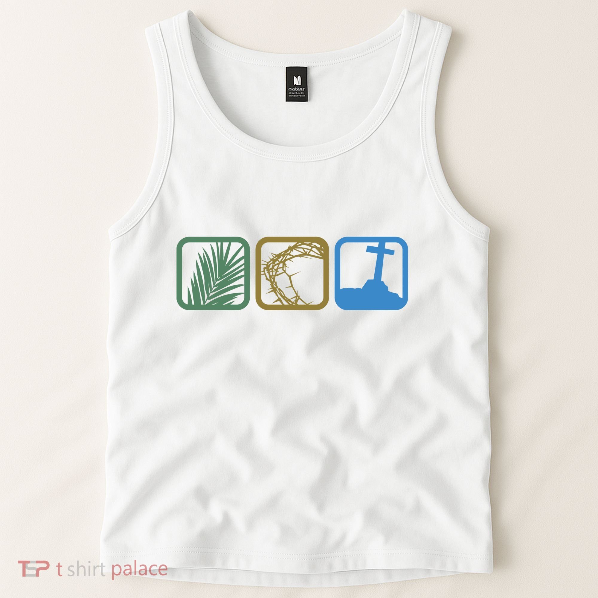 Holy Week Easter Jesus Tank Top
