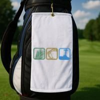 Holy Week Easter Jesus Golf Towel thumb 2