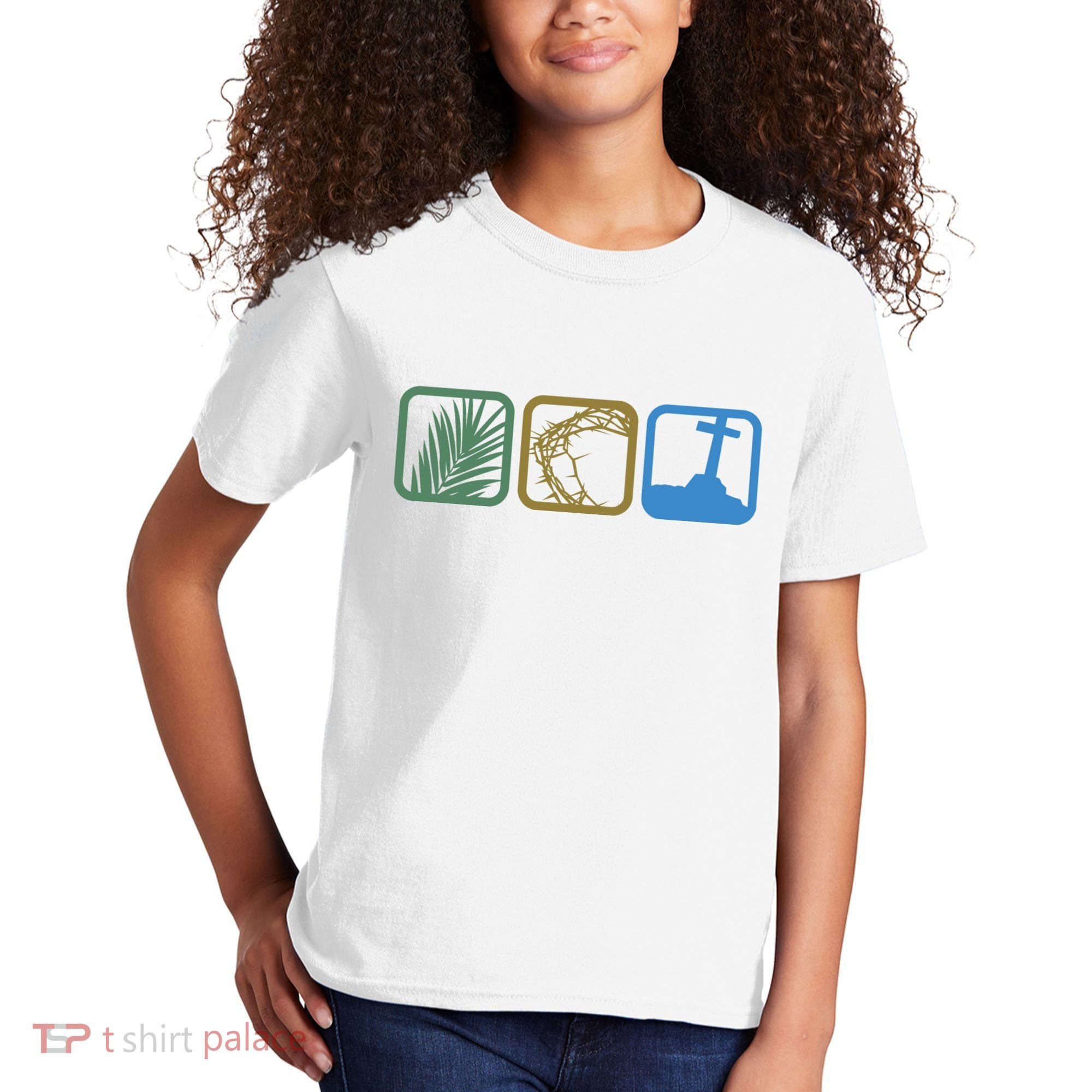 Holy Week Easter Jesus Kids T-Shirt