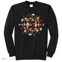 Harris Walz Flower Mandala Central Bloom Sweatshirt thumb 0