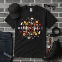 Harris Walz Flower Mandala Central Bloom Tall T-Shirt thumb 3