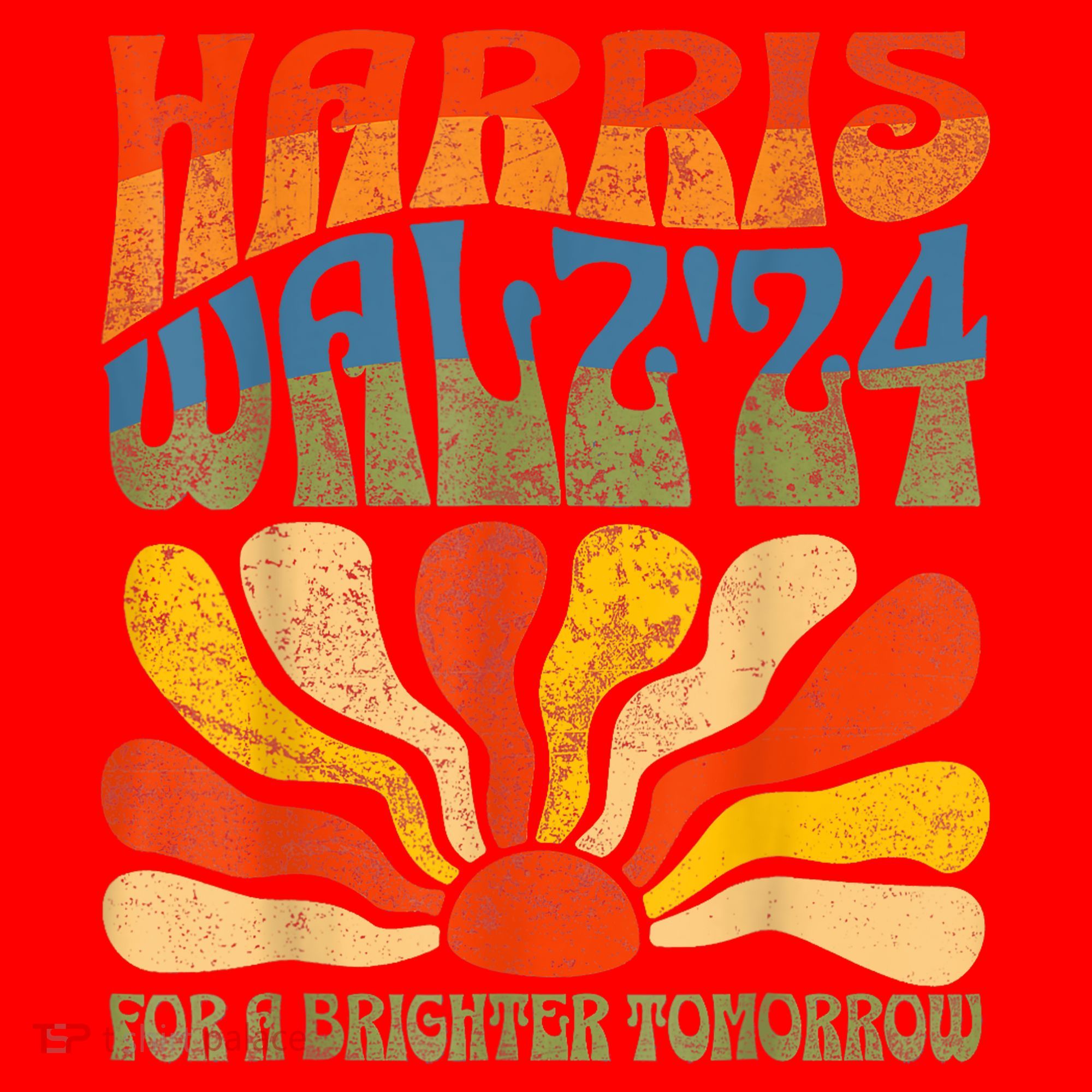 Harris Waltz For A Brighter Tomorrow Kamala Harris Waltz Santa Hat