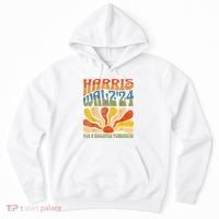 Harris Waltz For A Brighter Tomorrow Kamala Harris Waltz Hoodie thumb 0