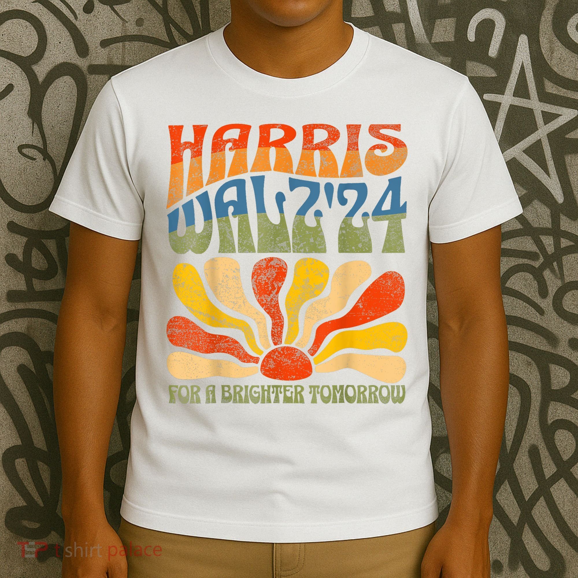 Harris Waltz For A Brighter Tomorrow Kamala Harris Waltz T-Shirt