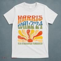 Harris Waltz For A Brighter Tomorrow Kamala Harris Waltz T-Shirt thumb 5