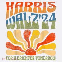 Harris Waltz For A Brighter Tomorrow Kamala Harris Waltz T-Shirt thumb 7