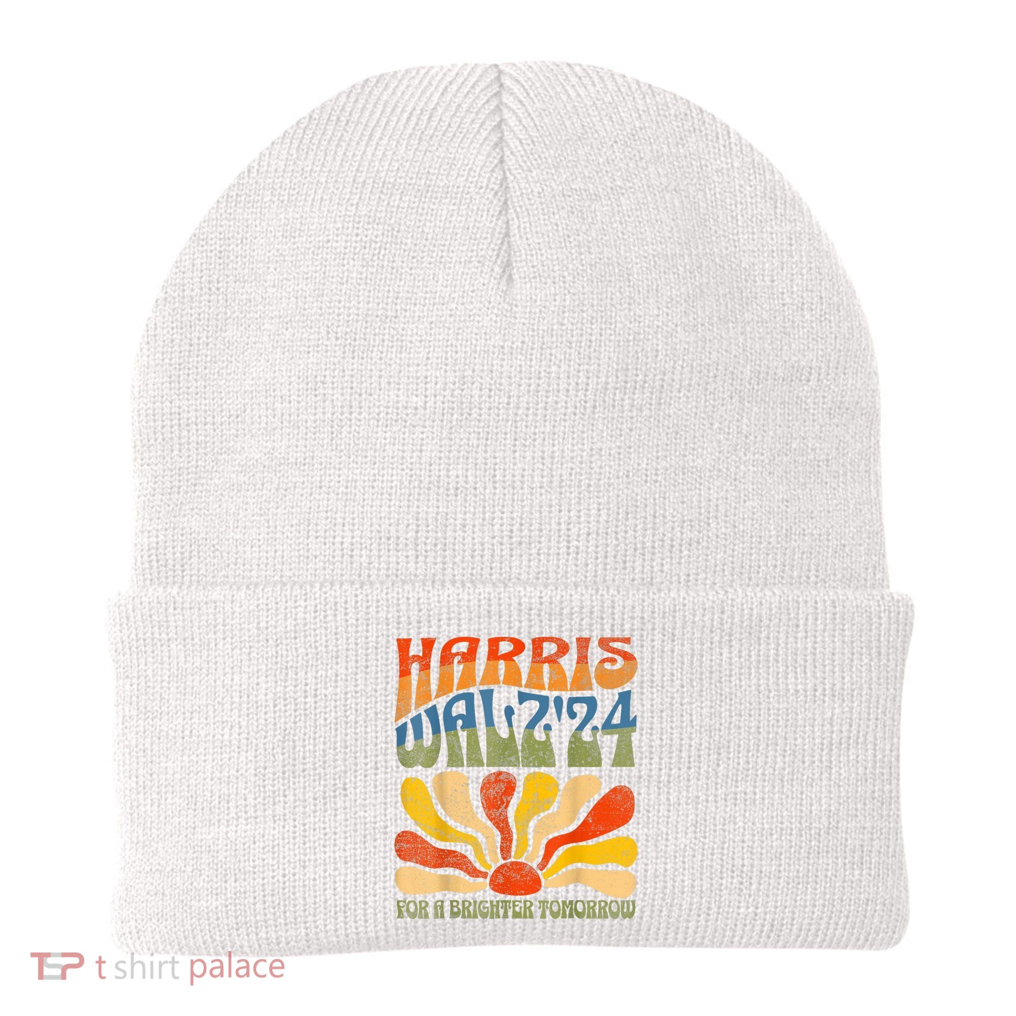 Harris Waltz For A Brighter Tomorrow Kamala Harris Waltz Beanie