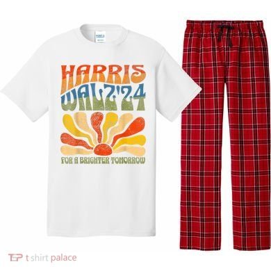 Harris Waltz For A Brighter Tomorrow Kamala Harris Waltz Pajama Set