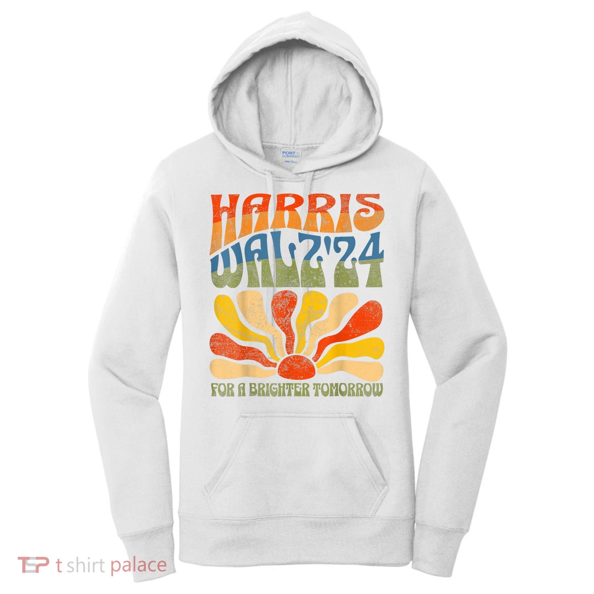 Harris Waltz For A Brighter Tomorrow Kamala Harris Waltz Women's Hoodie