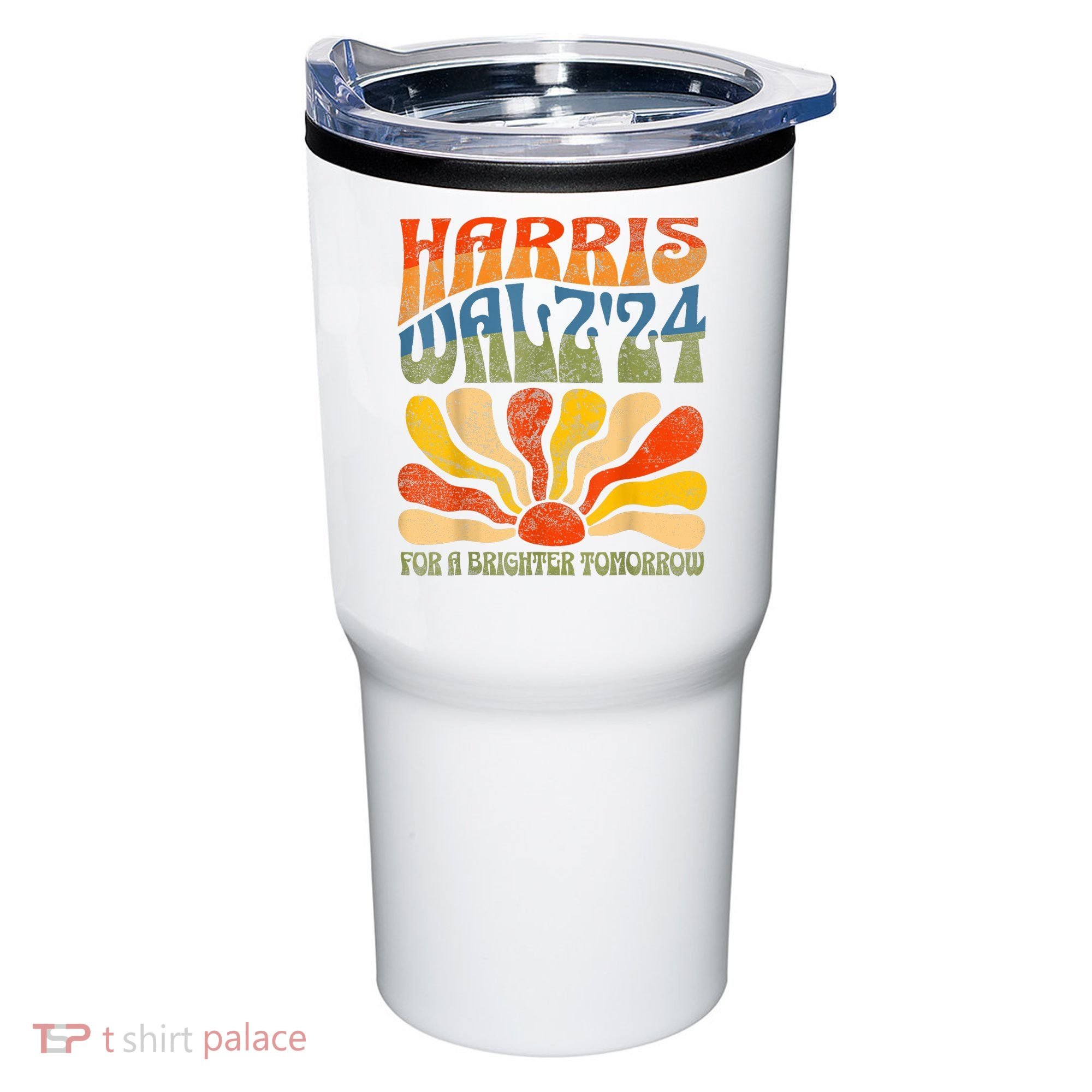 Harris Waltz For A Brighter Tomorrow Kamala Harris Waltz Tumbler