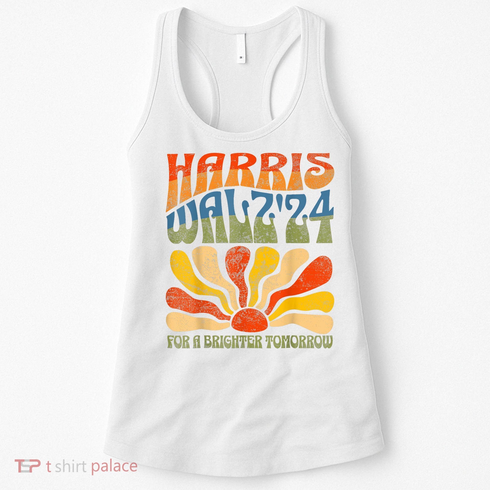 Harris Waltz For A Brighter Tomorrow Kamala Harris Waltz Women's Tank Top