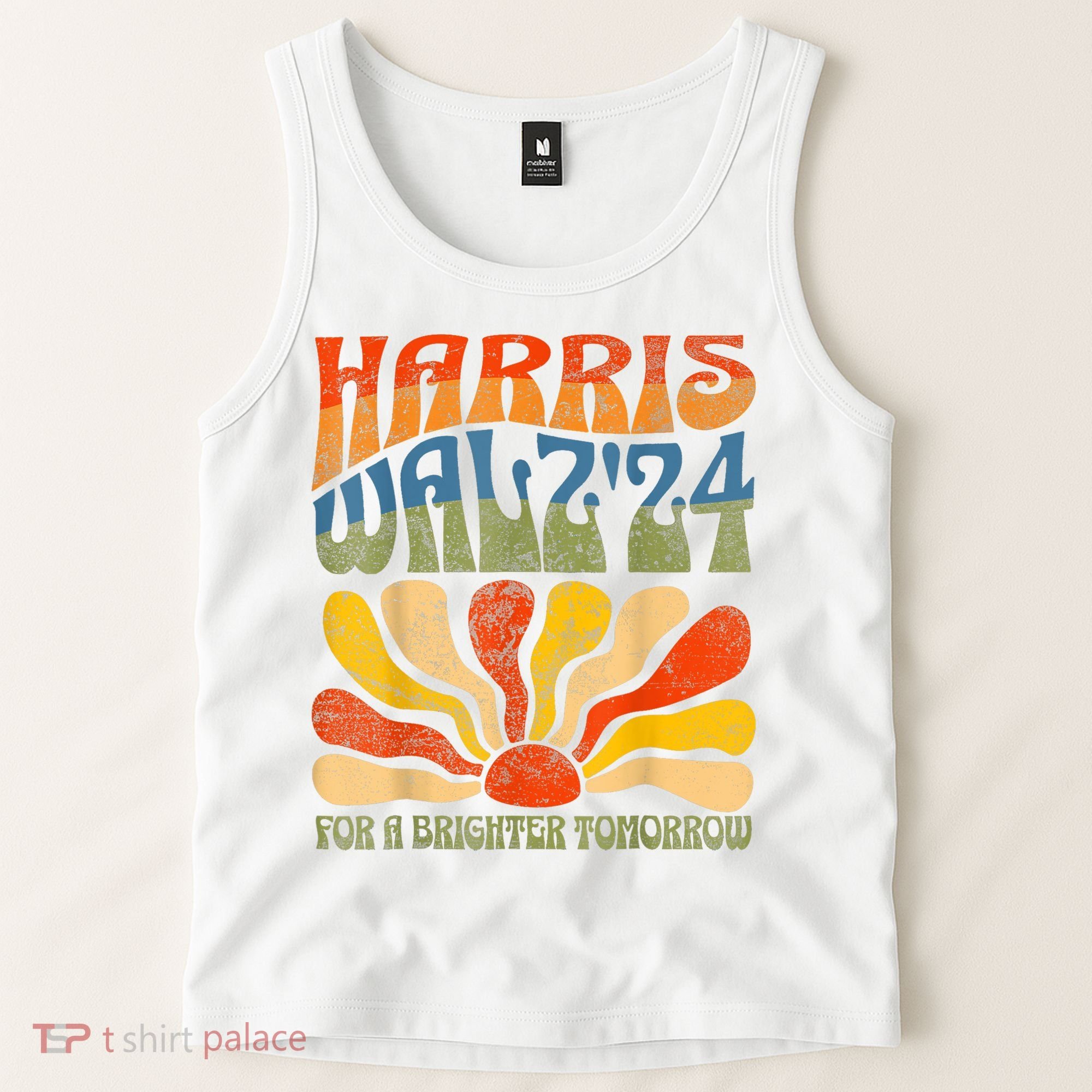 Harris Waltz For A Brighter Tomorrow Kamala Harris Waltz Tank Top