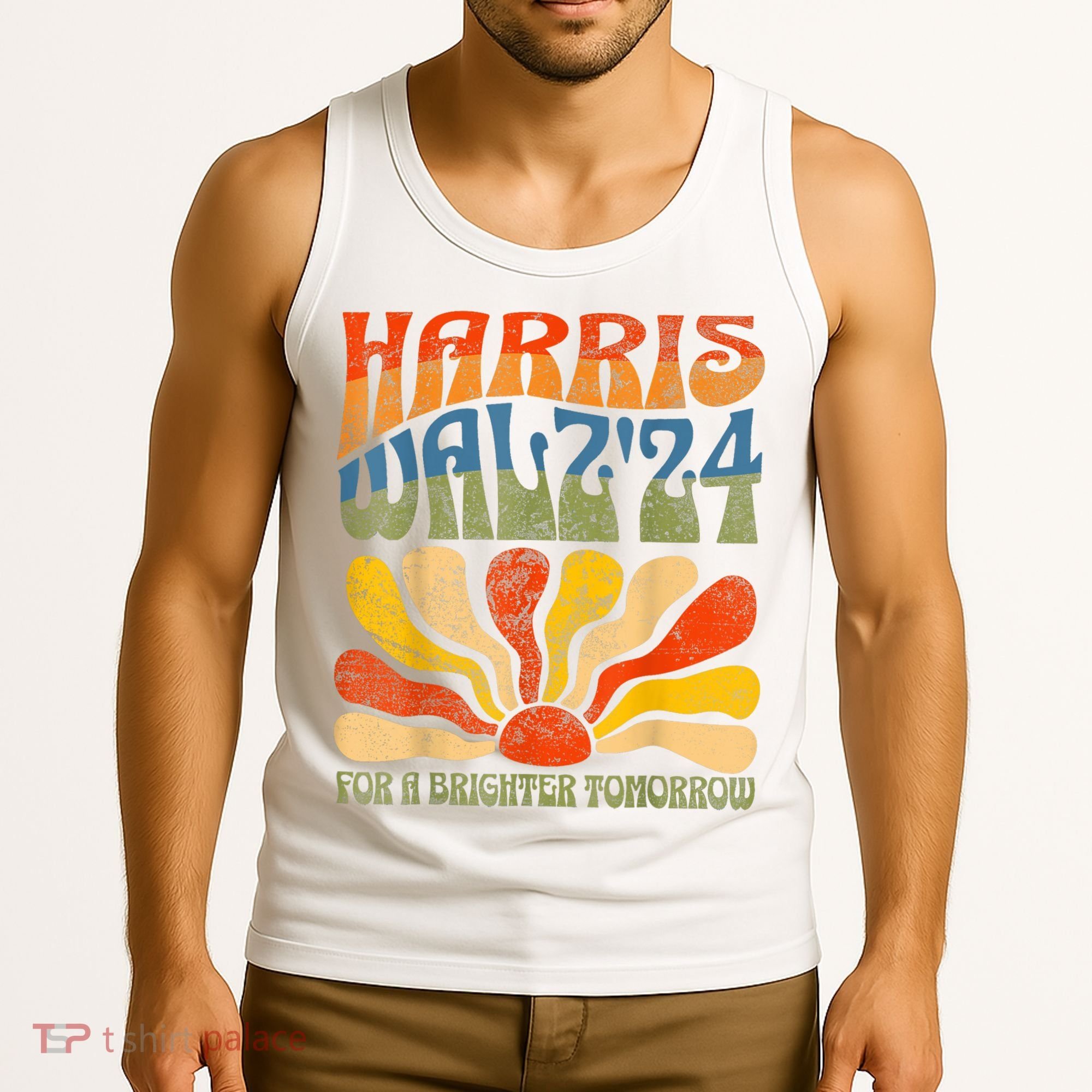 Harris Waltz For A Brighter Tomorrow Kamala Harris Waltz Tank Top