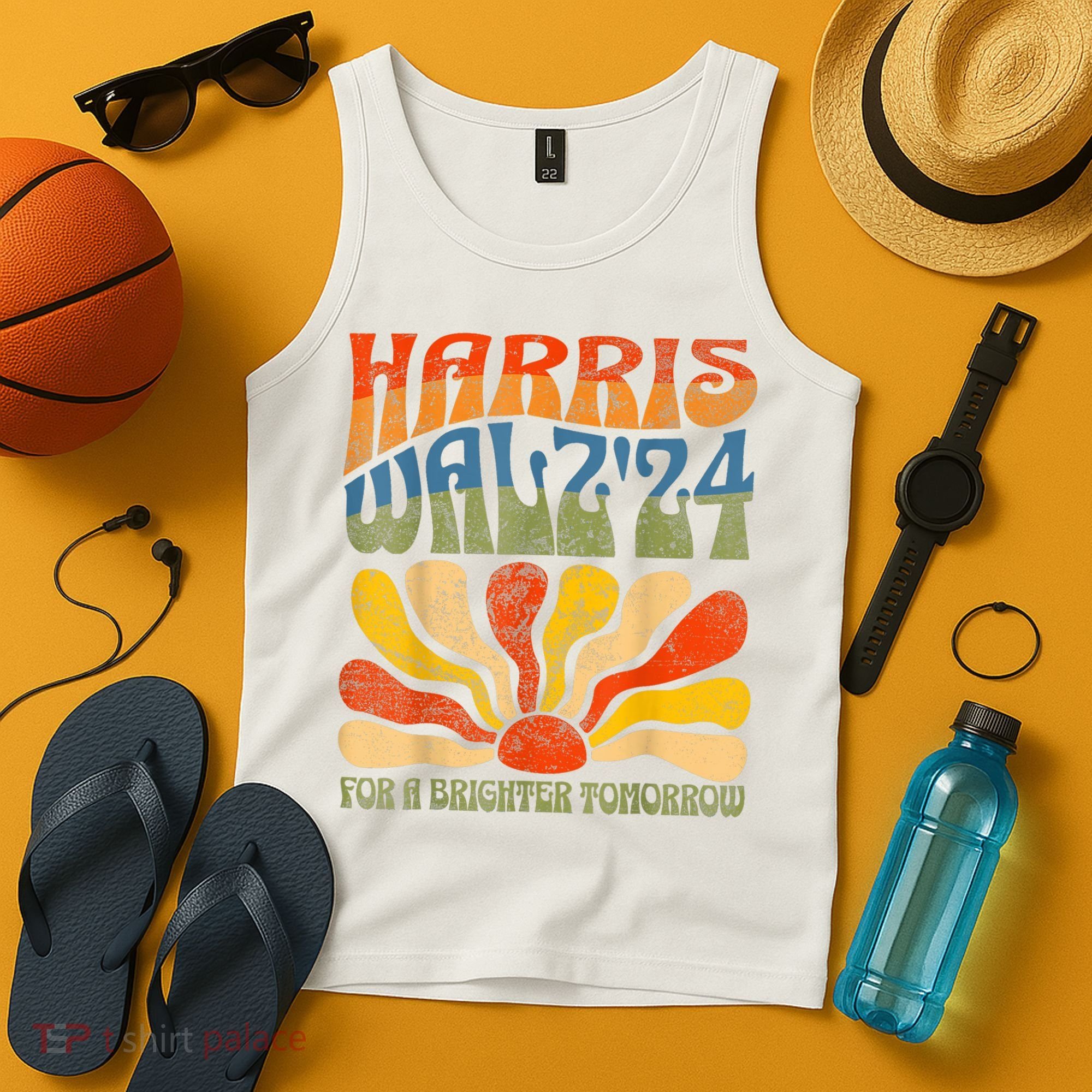 Harris Waltz For A Brighter Tomorrow Kamala Harris Waltz Tank Top