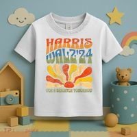 Harris Waltz For A Brighter Tomorrow Kamala Harris Waltz Toddler T-Shirt thumb 3