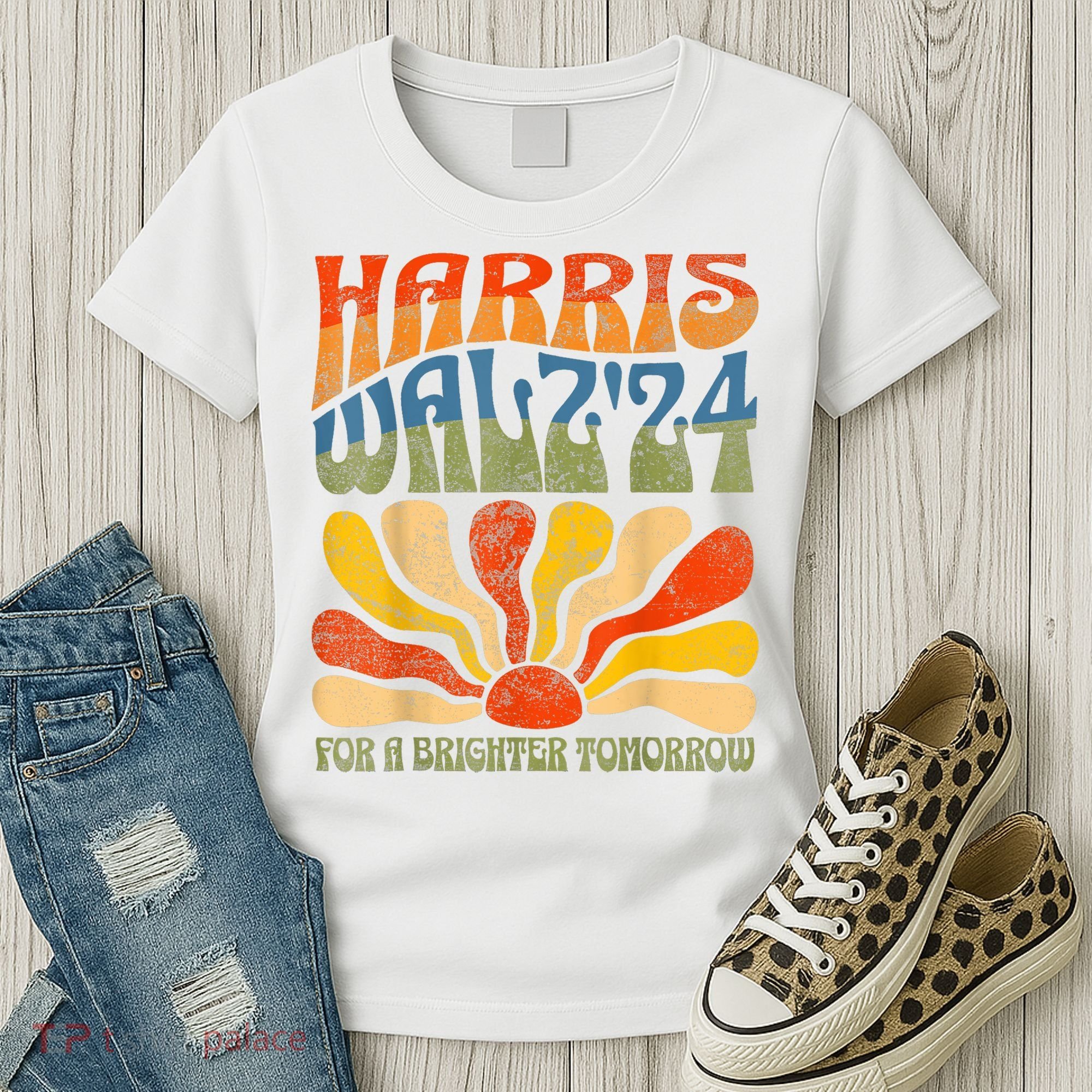 Harris Waltz For A Brighter Tomorrow Kamala Harris Waltz Women's T-Shirt