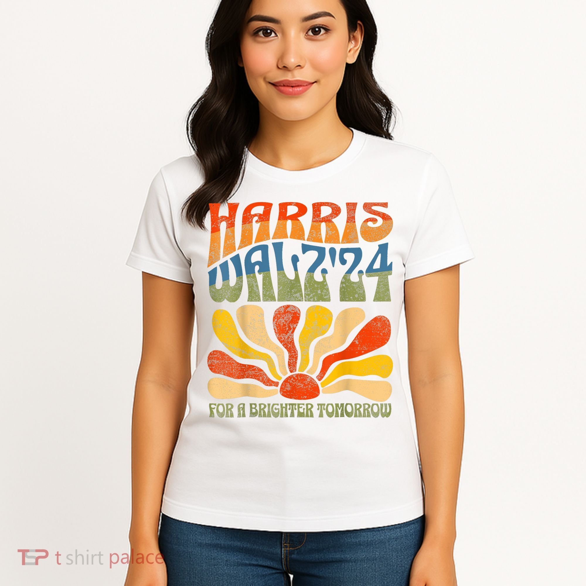Harris Waltz For A Brighter Tomorrow Kamala Harris Waltz Women's T-Shirt