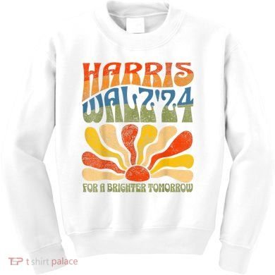 Harris Waltz For A Brighter Tomorrow Kamala Harris Waltz Kids Sweatshirt