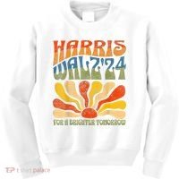 Harris Waltz For A Brighter Tomorrow Kamala Harris Waltz Kids Sweatshirt thumb 0