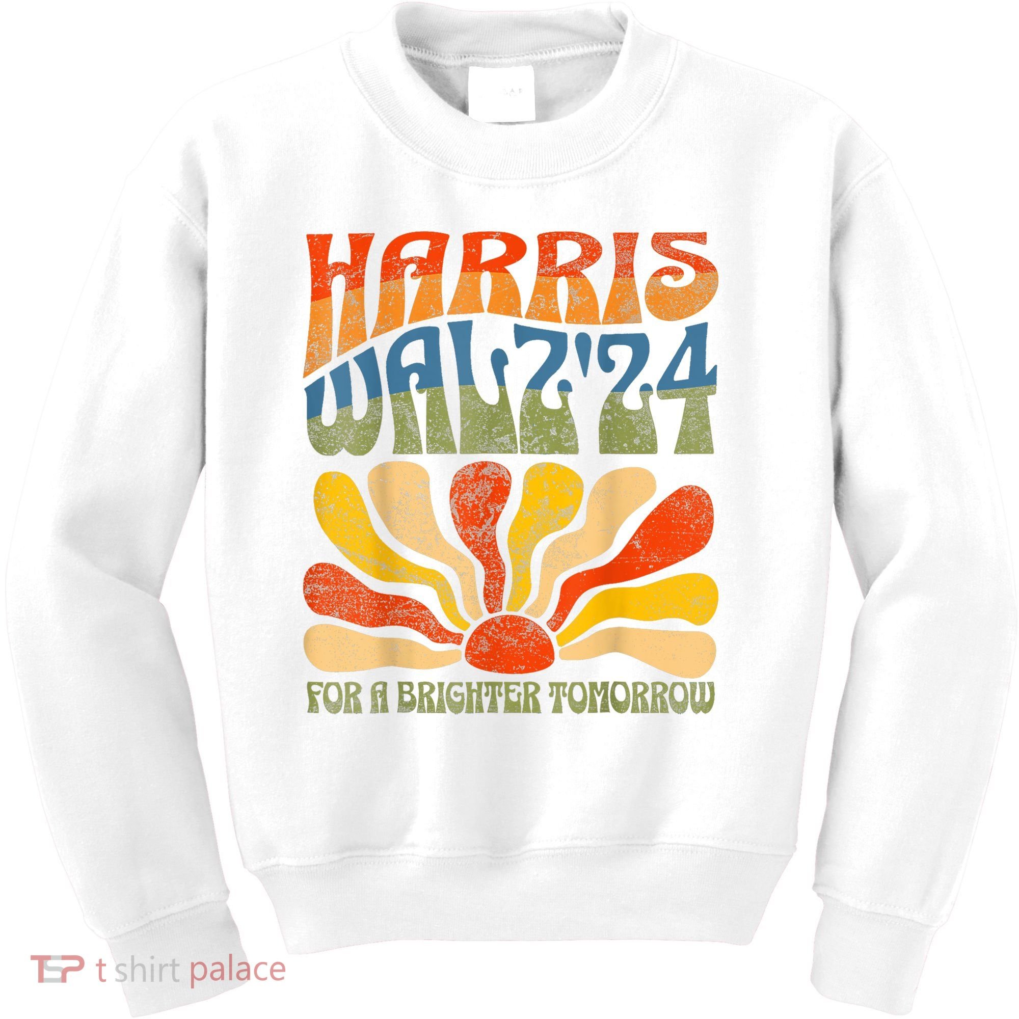 Harris Waltz For A Brighter Tomorrow Kamala Harris Waltz Kids Sweatshirt