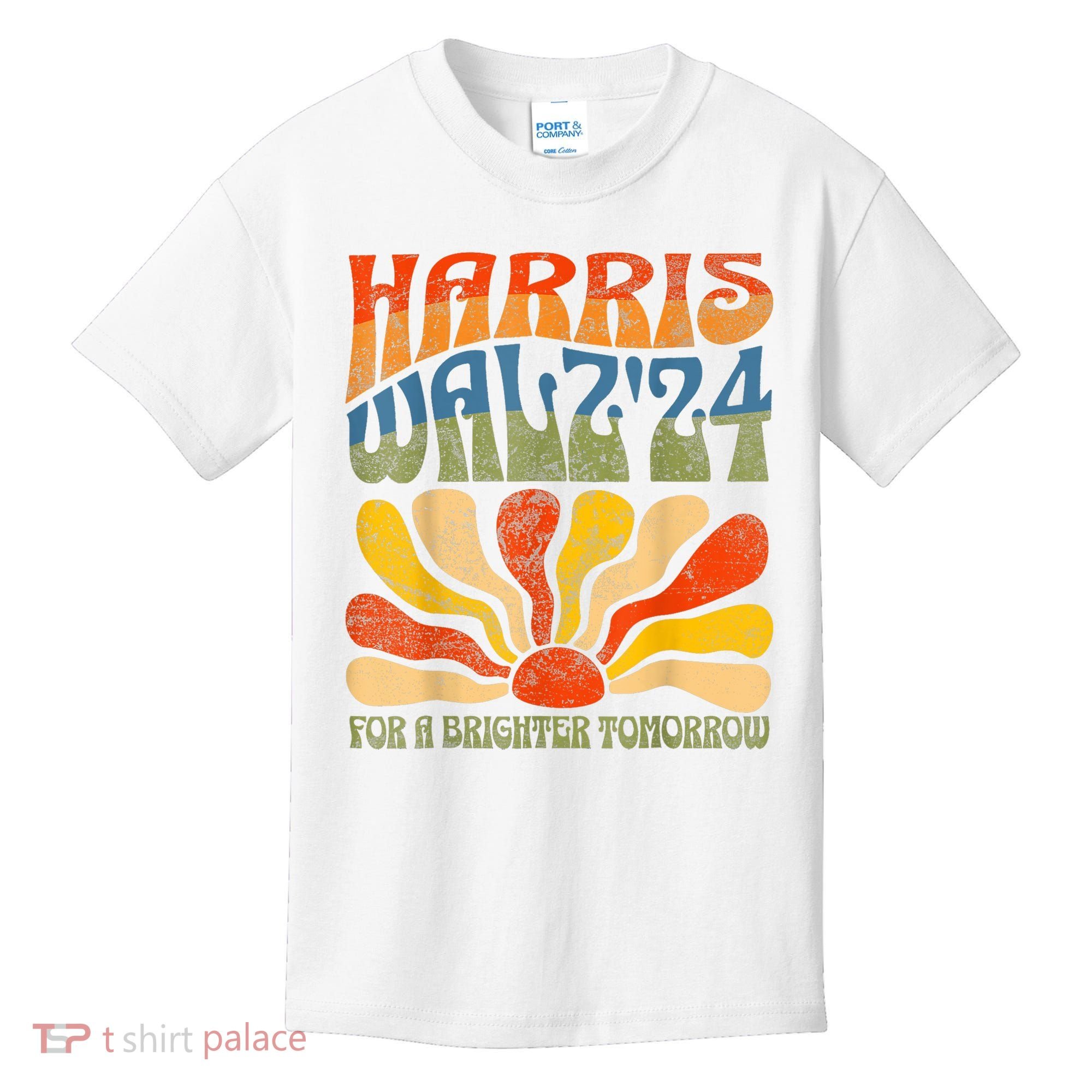 Harris Waltz For A Brighter Tomorrow Kamala Harris Waltz Kids T-Shirt