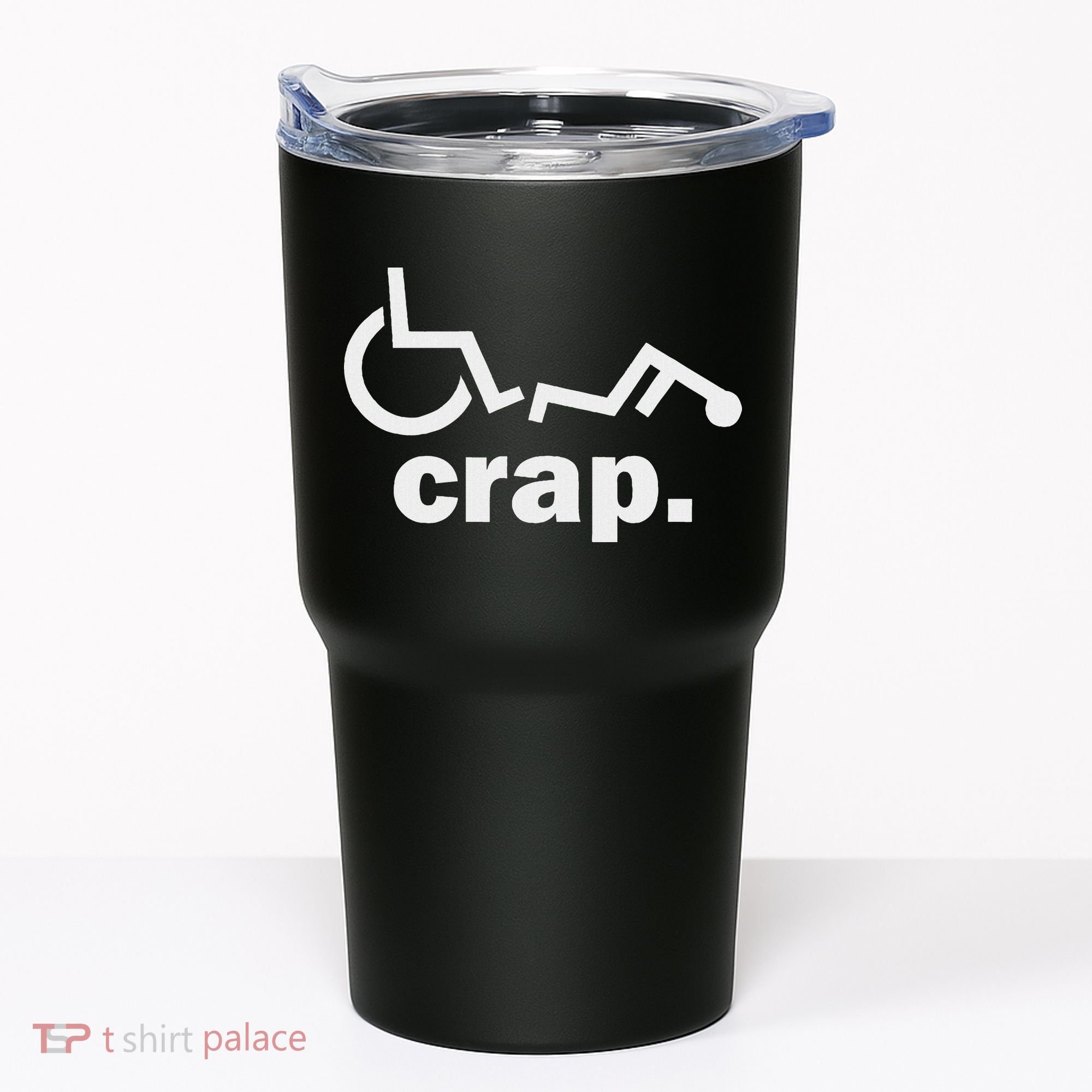 Handicap Wheelchair Funny Wheelchair Fall Tumbler