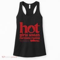 Hot Watch Formula Racing Fast Cars Racetrack Fan Women's Tank Top thumb 0