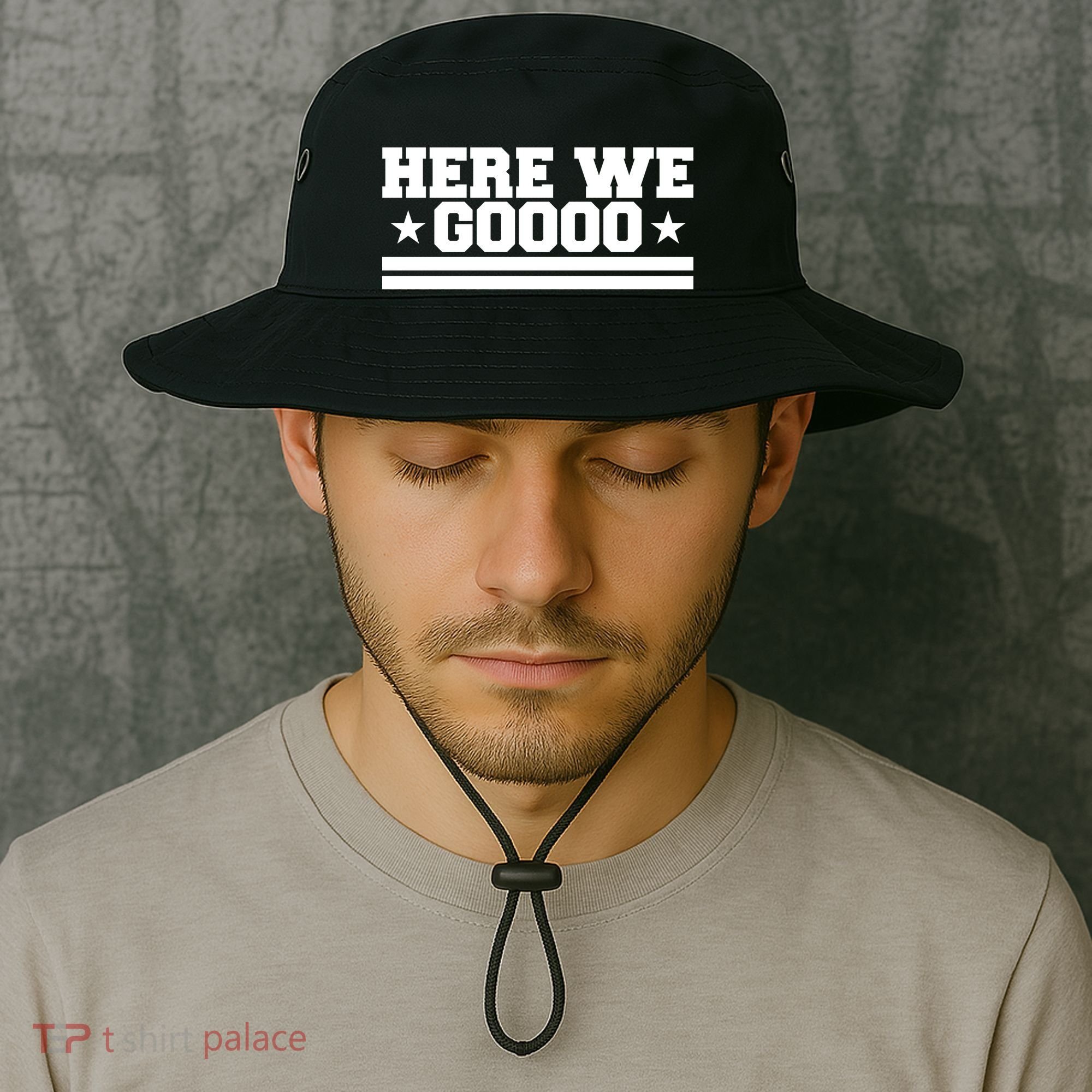 Here We Go Dallas Football Bucket Hat