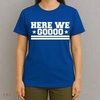 Here We Go Dallas Football T-Shirt thumb 4
