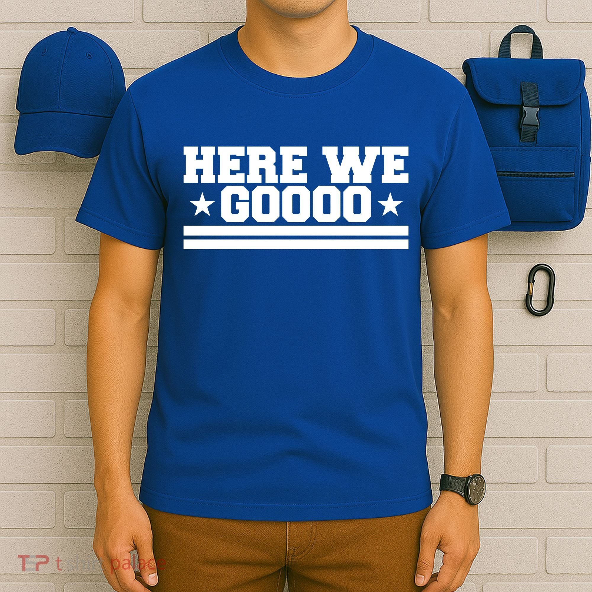 Here We Go Dallas Football T-Shirt