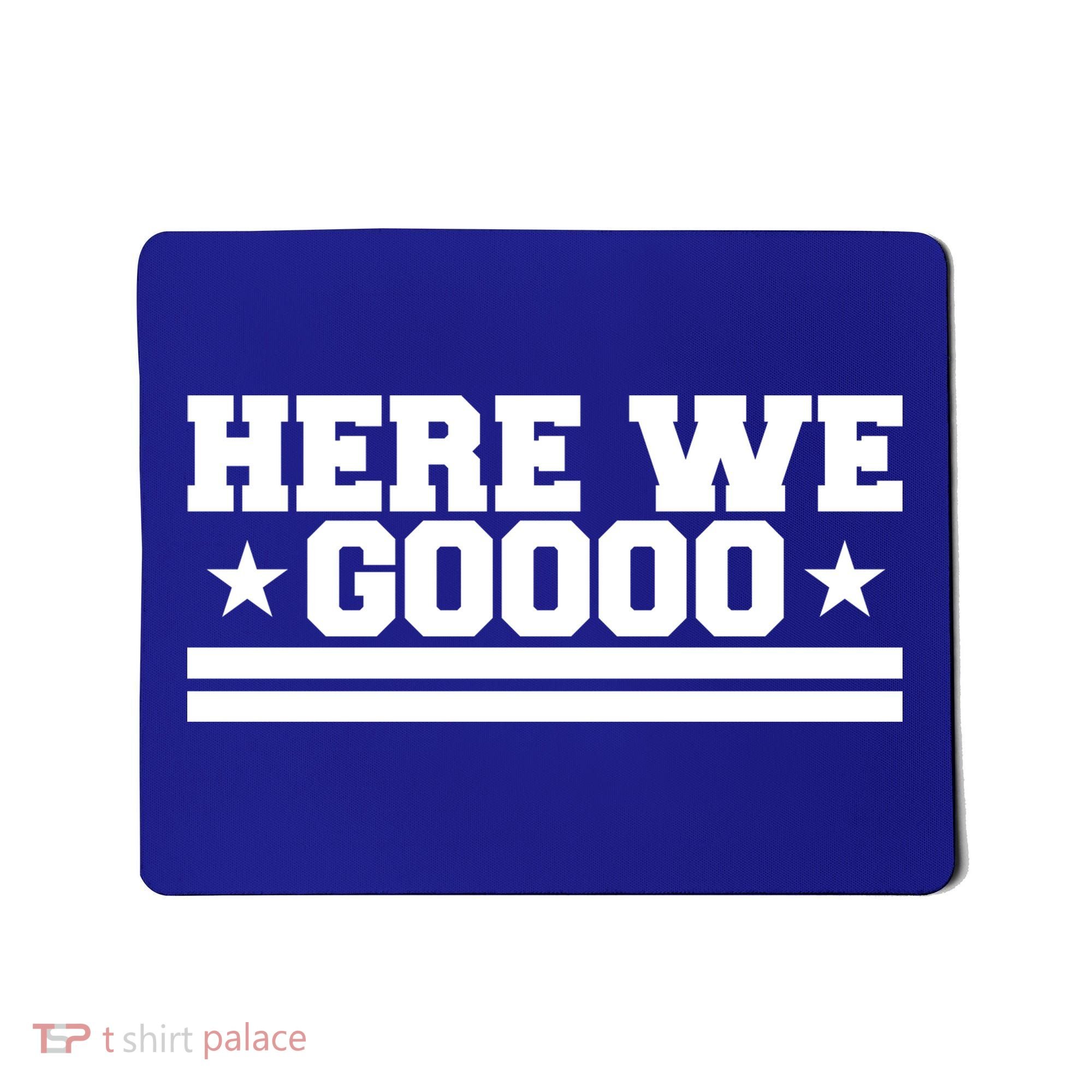 Here We Go Dallas Football Mousepad